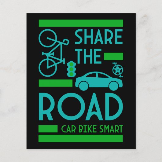 verkeersveiligheid op de fiets flyer (Voorkant)