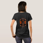 verkeersveiligheid op de fiets t-shirt (Achterkant volledig)
