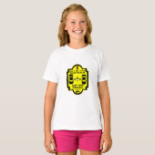 verkeersveiligheid op de fiets t-shirt (Voorkant volledig)