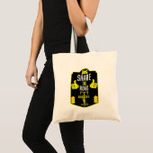 verkeersveiligheid op de fiets tote bag (Voorkant (product))