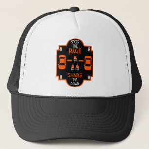 verkeersveiligheid op de fiets trucker pet