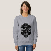 verkeersveiligheid op de fiets trui (Voorkant volledig)