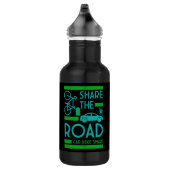 verkeersveiligheid op de fiets waterfles (Rechts)