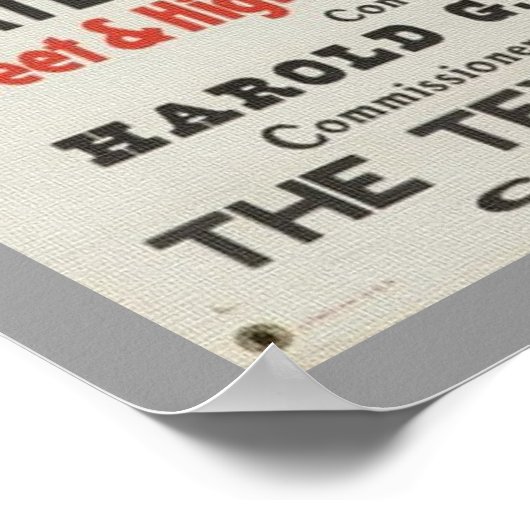 Verkeersveiligheid Poster (Hoek)