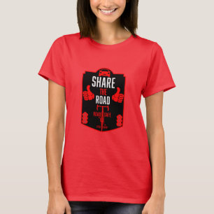 Verkeersveiligheid voor Fietsers T-shirt