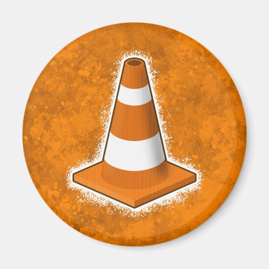 Verkeersveiligheidsconne Magneet (Voorkant)