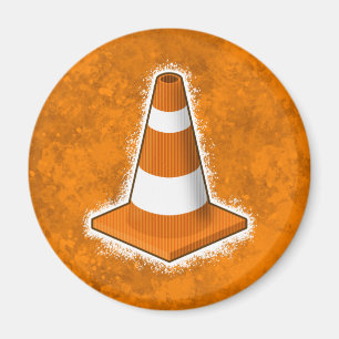 Verkeersveiligheidsconne-plaat Magneet