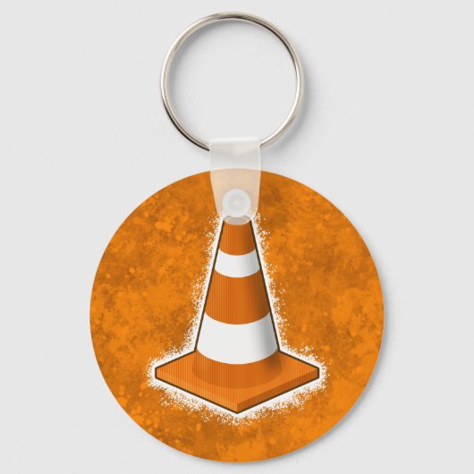 Verkeersveiligheidsconne Sleutelhanger (Voorkant)