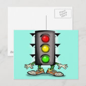 Verkeersventiel Briefkaart (Voorkant / Achterkant)