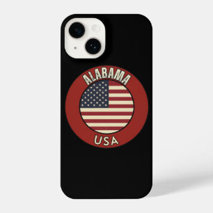Verken Alabama - Staatsavontuur  iPhone 14 Hoesje