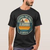 Verken Alabama - State Adventure T-shirt (Voorkant)