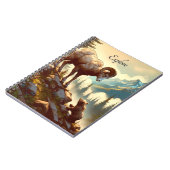 Verken Bighorn Sheep Grizzly Cub Mountain Notitieboek (Linkerzijde)