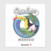 Verken cabo san lucas mexico reis patch sticker (Vel)