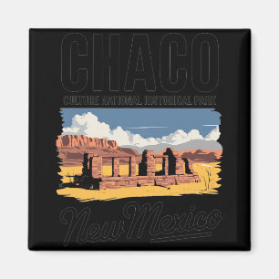 Verken Chaco Culture National Park New Mexico Magneet