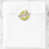 Verken Colombia reisdrang Ronde Sticker (Tas)
