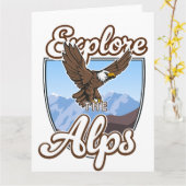 Verken de Alpen  Kaart (Gele Bloem)