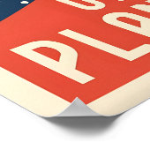 Verken de Andere Planeet Ruimtereis Poster Print (Hoek)