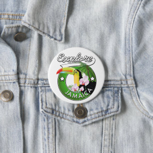 Verken de Bahama's logo Knop Ronde Button 7,6 Cm