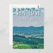 Verken de hoofdstad van Costa Rica: San José Briefkaart (Voorkant / Achterkant)