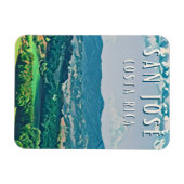 Verken de hoofdstad van Costa Rica: San José Magneet (Horizontaal)