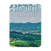Verken de hoofdstad van Costa Rica: San José Magneet (Verticaal)