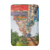 Verken de levendige charme van Burano Badmat (Voorkant Verticaal)