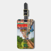 Verken de levendige charme van Burano Bagagelabel (Voorkant verticaal)