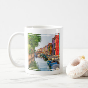 Verken de levendige charme van Burano Koffiemok