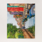 Verken de levendige charme van Burano Legpuzzel (Verticaal)