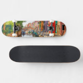 Verken de levendige charme van Burano Persoonlijk Skateboard (Horizontaal)