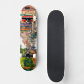 Verken de levendige charme van Burano Persoonlijk Skateboard (Voorkant)