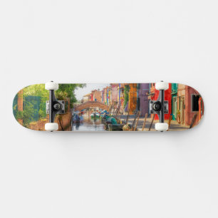 Verken de levendige charme van Burano Persoonlijk Skateboard