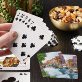 Verken de levendige charme van Burano Pokerkaarten (Insitu)