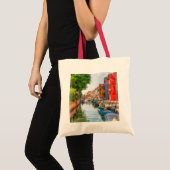 Verken de levendige charme van Burano Tote Bag (Voorkant (product))