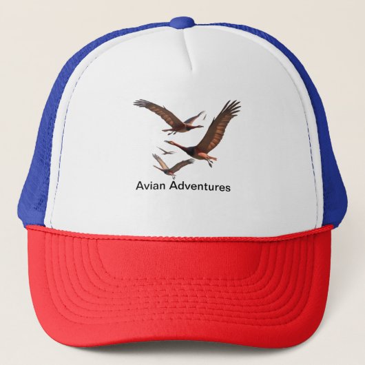 : 🐦 Verken de majestueuze wereld van vogels 🦢 Trucker Pet (Voorkant)