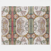 Verken de wereld: Gezellige kaart deken voor avont (Voorkant (Horizontaal))