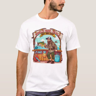 Verken de wereld van de visvangst t-shirt