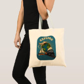 Verken de Wereld van Vintage Design Tote Bag (Voorkant (product))