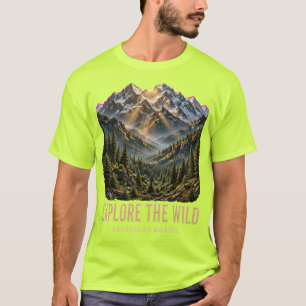 Verken de Wilde Berg T-shirt – 3D Avontuur W