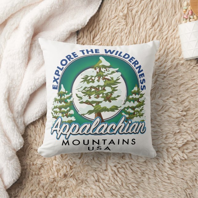 Verken de wildernis Appalachian Mountains reis Kussen (Deken)
