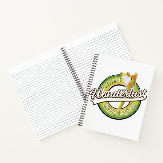 Verken de wonderlust van Madagaskar Notitieboek (Binnen)