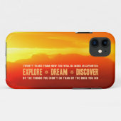 Verken. Dream. Ontdek het. Case-Mate iPhone Case (Achterkant (horizontaal))