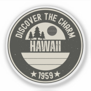 Verken Hawaii - Ontwerpen voor elke liefhebber Sticker