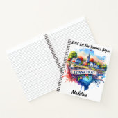 Verken het charmante kustplaatsje Connecticut Notitieboek (Binnen)