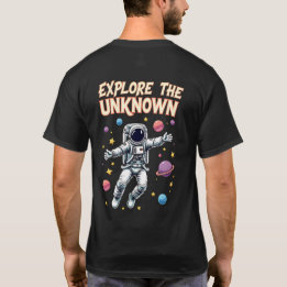 🚀 "Verken het onbekende" – Ruimteavontuur 🌌 T-shirt