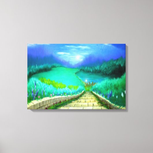 Verken Leven Canvas Afdruk (Voorkant)