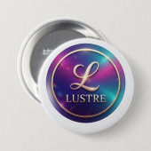 Verken Lustre Ronde Button 7,6 Cm (Voorkant /achterkant)