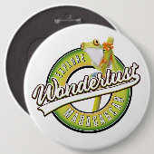Verken Madagascar wonderlust Ronde Button 6,0 Cm (Voorkant /achterkant)