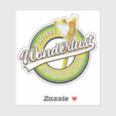 Verken Madagascar wonderlust Sticker (Vel)