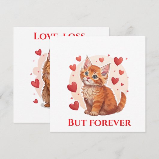 Verken Maine Coon kattenredding bij mij in de buur Feestdagenkaart (Voorkant / Achterkant)